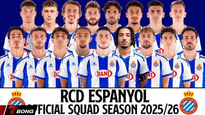 Đội hình của Espanyol 2026